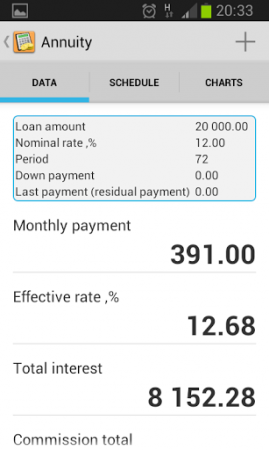 Simple Loan Calculator 