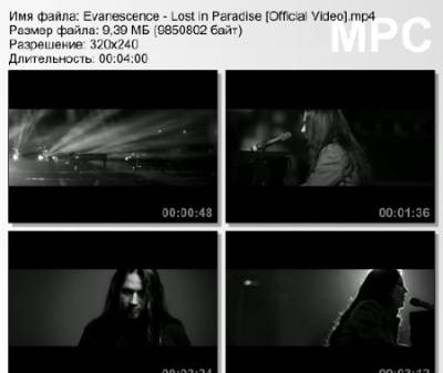 Evanescence - Lost in Paradise