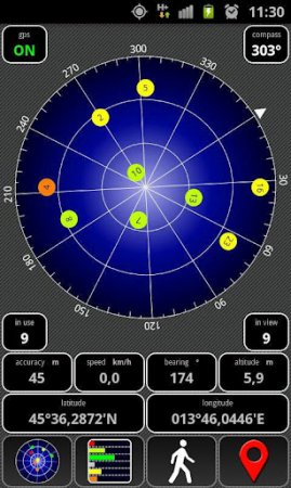 AndroiTS GPS Test