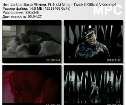 Busta Rhymes Ft. Nicki Minaj - Twerk It Official