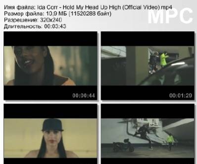 Ida Corr - Hold My Head Up High (Official Video)