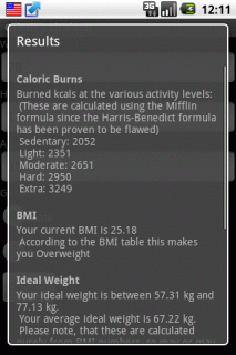 Calorie Calculator 