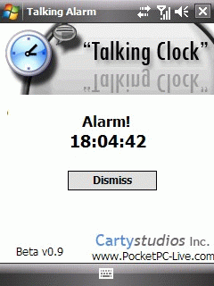 Talking Alarm