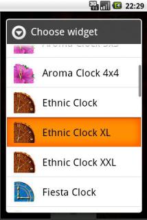 Ethnic Clock XL