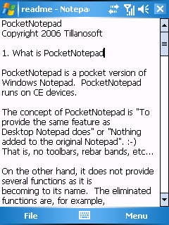 PocketNotepad