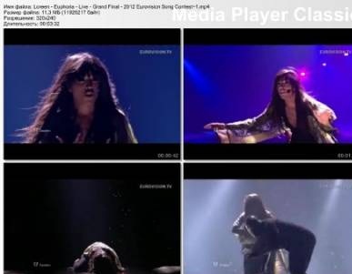 Loreen - Euphoria - Live - Grand Final - 2012 Eurovision Song Contest mp4
