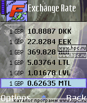 Mobile Exchange Rate