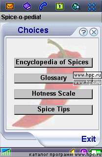 Spice-o-pedia! for P800/P900