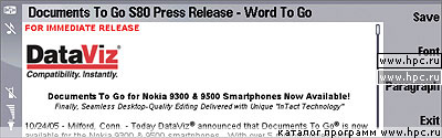 Documents To Go  Nokia