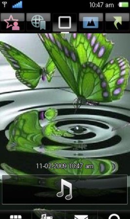  Тема  Green Butterfly