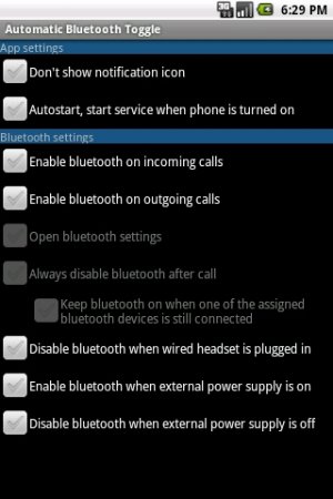 Automatic Bluetooth Toggle