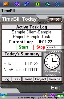 TimeBill for P800/P900
