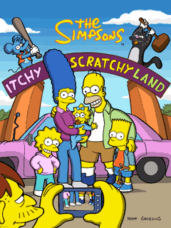  2.    . / The Simpsons 2 Itchy and Scratchy Land