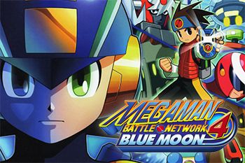 :   4.   (Megaman: Battle network. 4 Blue moon)