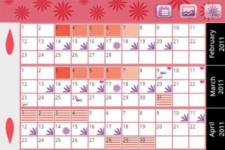 WomanLog Calendar