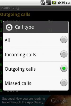 CallRanking 