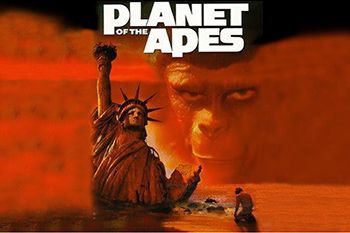   (Planet of the apes)