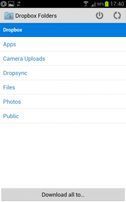 Folder Downloader for Dropbox