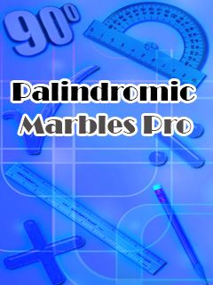   (Palindromic marbles pro)