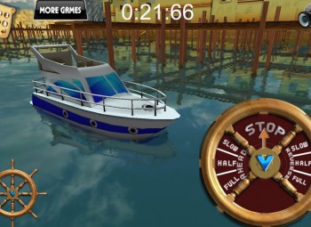 3D Boat Parking Ship simulator 