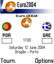 Euro2004 Planner