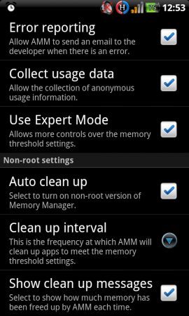 Auto Memory Manager