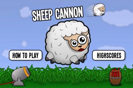   (Sheep cannon: Have a blast!)