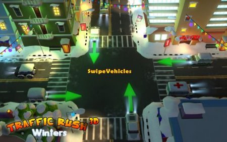     3D (Traffic rush winters 3D)