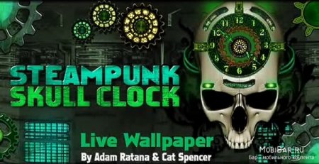   Steampunk Clock 1.0 Live Wallpaper.apk