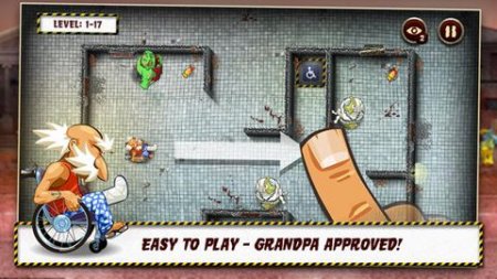   :   ! (Grandpa and the zombies: Take care of your brain!)