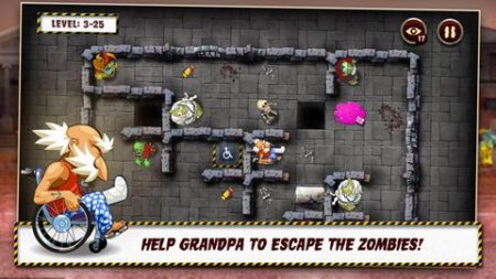   :   ! (Grandpa and the zombies: Take care of your brain!)
