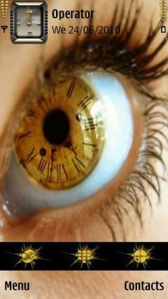 3d Clock Eye