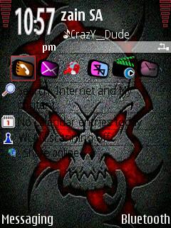 Skull Red Icons