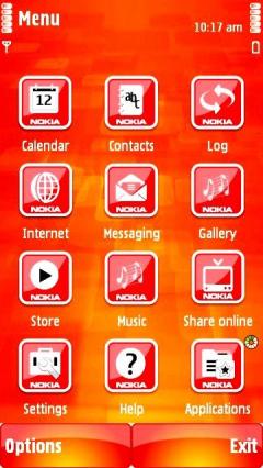 Red Pattern Icons