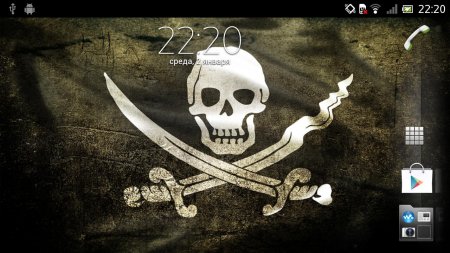 Pirate Flag Live Wallpaper Try FREE (v.2.3.2)