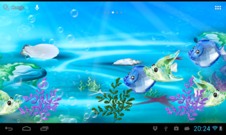 Crystal Fish Aquarium Live Wallpaper