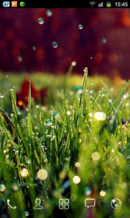  Galaxy S4 Rain n Grass LWP FREE