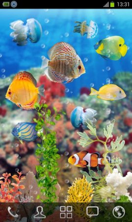   3 / Fish Aquarium Free 3D LWP FREE