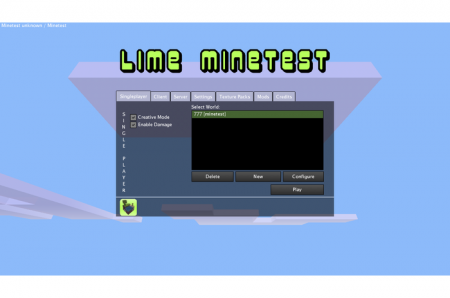 Lime Minetest 