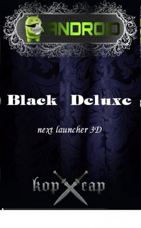 Black Deluxe Next 3D Theme