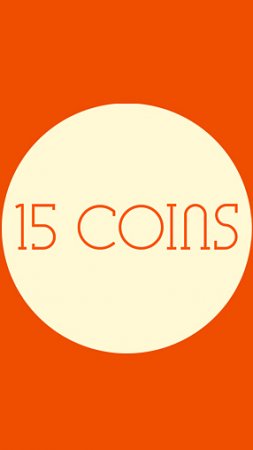 15  (15 coins)