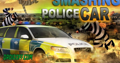 Smash Police Car - Outlaw Run 