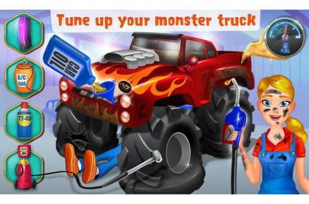 Mechanic Mike  Monster Truck 