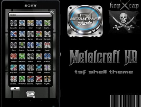  Metalcraft TSF Shell HD Theme