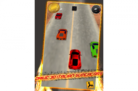 RED SPEED RACER 3D CAR CHASE