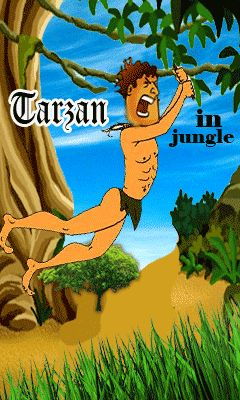    (Tarzan in jungle)