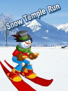      (Snow temple run)