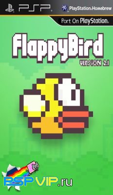 Flappy Bird v2.1 (PSP/HomeBrew)