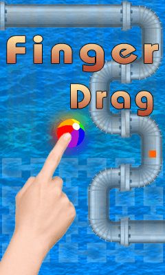   (Finger drag)