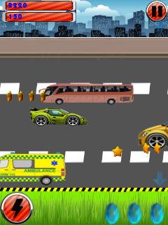 Crazy highway race (  )